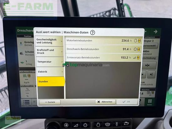 Cosechadora de Cereal - John Deere - t6 700 prodrive 30km/h inkl. xa30