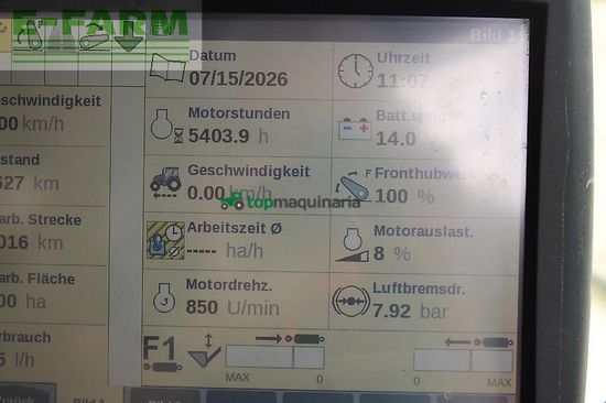 Tractor agrícola - Case IH - maxxum cvx 130 ep