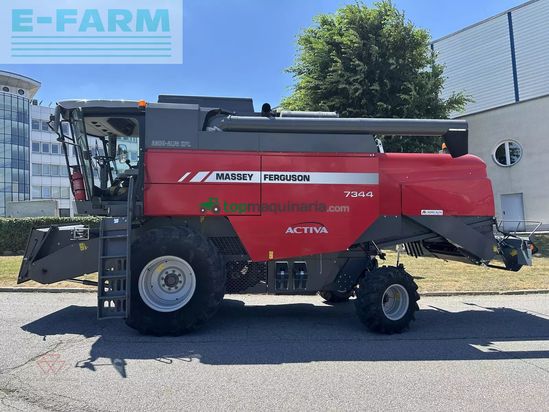 Cosechadora de Cereal - Massey Ferguson - mähdrescher mf 7344 activa