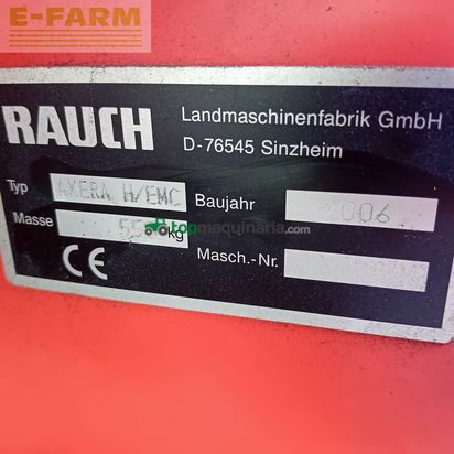 Esparcidor - Rauch - rauch axera h/emc