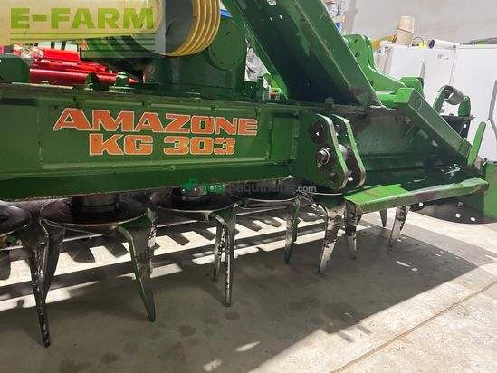 Grada de disco - Amazone - kg 303 (kreiselgrubber + güttler)