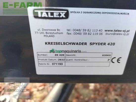 Rastrillo - Talex - spyder 420