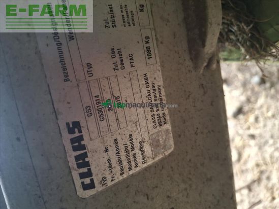 Henificador - Claas - VOLTO 800