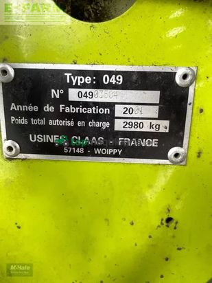 Empacadora gigant - Claas - variant 180 roto cut