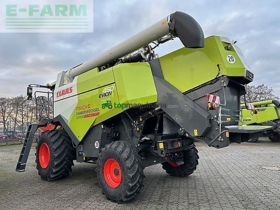 Cosechadora de Cereal - Claas - evion 450