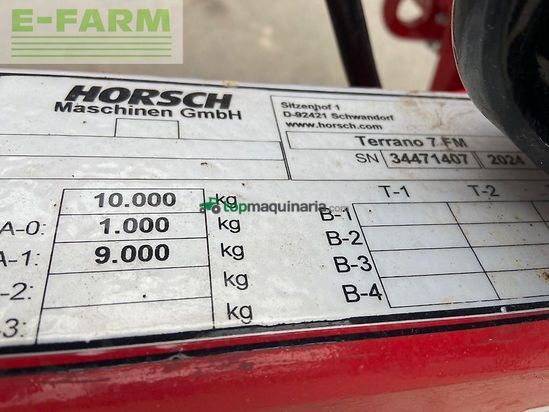 Cultivador - Horsch - terrano 7 fm