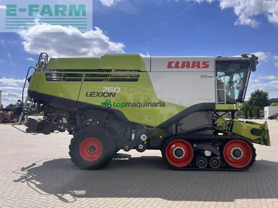 Cosechadora de Cereal - Claas - lexion 760 tt