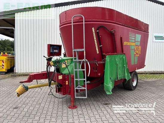 Remolqu esparcidor - Strautmann - verti mix 2401 double