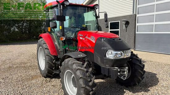 Tractor agrícola - Case IH - farmall 75 a med vendegear og brede hjul