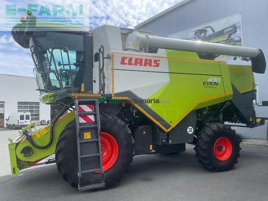 Cosechadora de Cereal - Claas - evion 430 + c490 und tw
