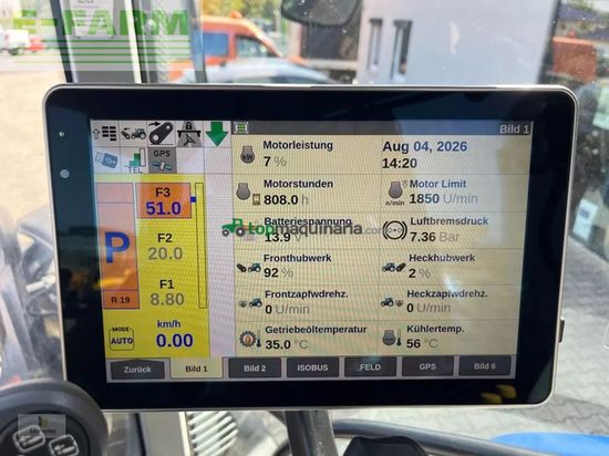 Tractor agrícola - New Holland - t 6.180 ac