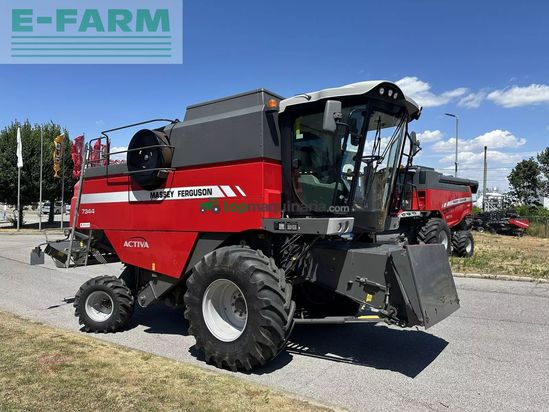 Cosechadora de Cereal - Massey Ferguson - mähdrescher mf 7344 activa
