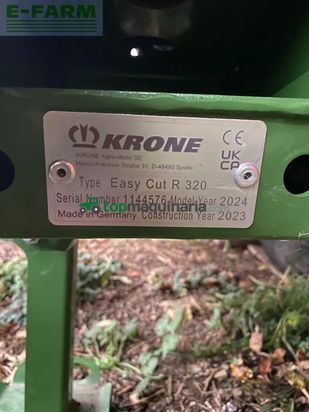 Cortacésped manual - Krone - easy cut 320r
