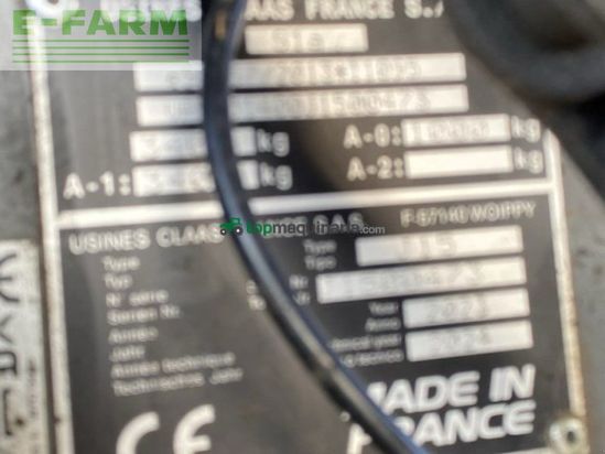 Empacadora gigant - Claas - variant 585 rc pro
