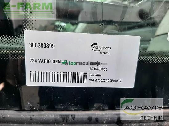 Tractor agrícola - Fendt - 724 vario gen-7