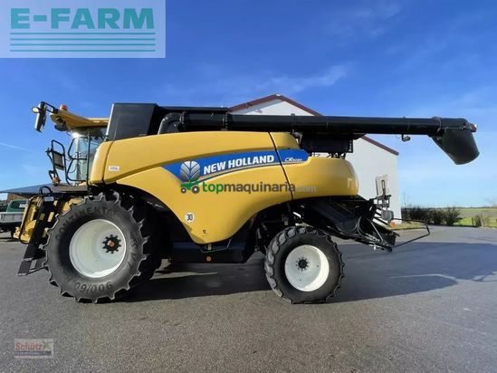 Cosechadora de Cereal - New Holland - cr9080 elevation allrad