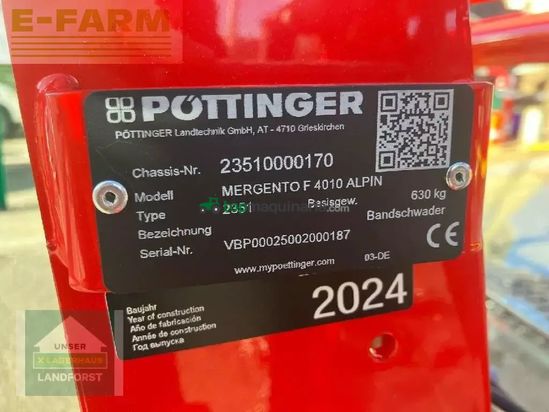 Rastrillo - Pöttinger - f 4010 alpin