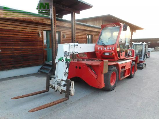 Telescopica - Merlo - roto 38.14 s ( 3,8 tonnen - 14 meter )