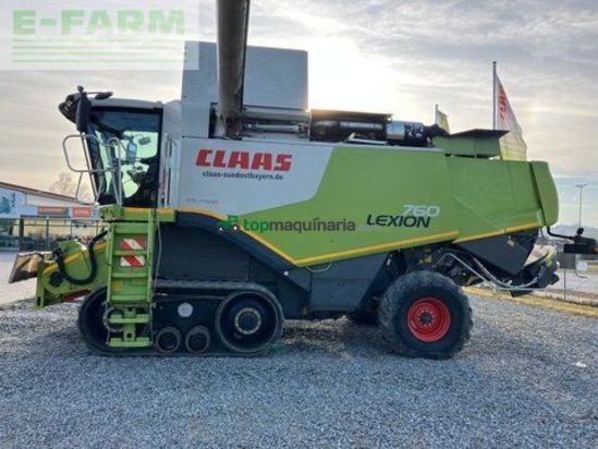 Cosechadora de Cereal - Claas - lexion 760 tt terra trac