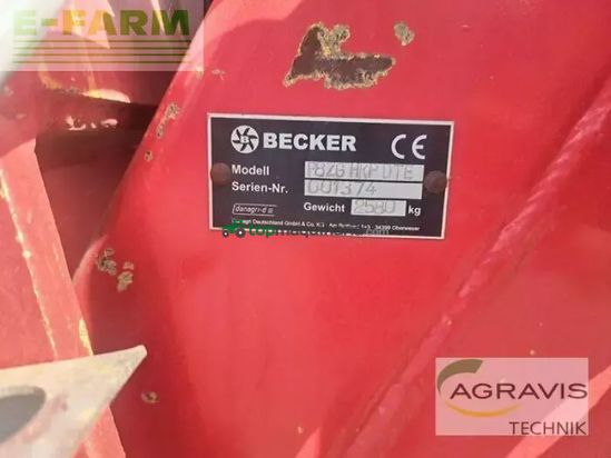 Sembradora monograno mecanica - Becker - aeromat p 8 zg hkp dte