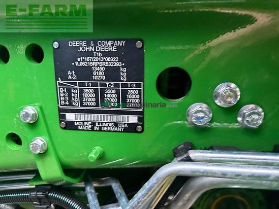 Tractor agrícola - John Deere - 6r215 *garantieverlängerung*