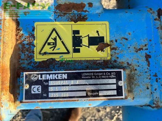 Arado - Lemken - europal 8 x 5 l 100