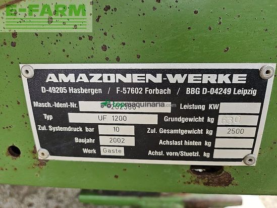 Atomizador - Amazone - uf 1200
