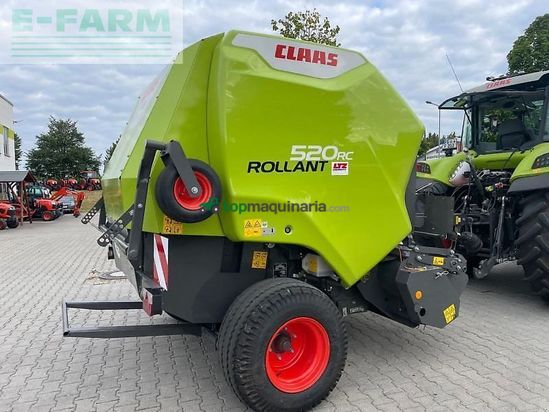 Empacadora gigant - Claas - rollant 520 rc