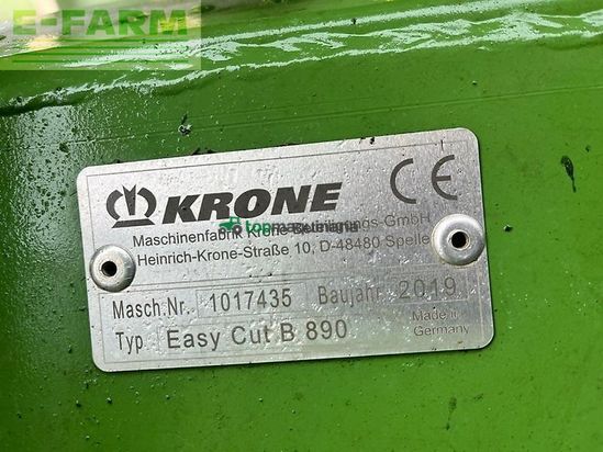 Cortacésped manual - Krone - easycut b890