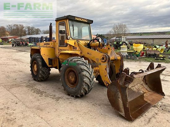 Minicargadora - Hanomag - 44 d turbo