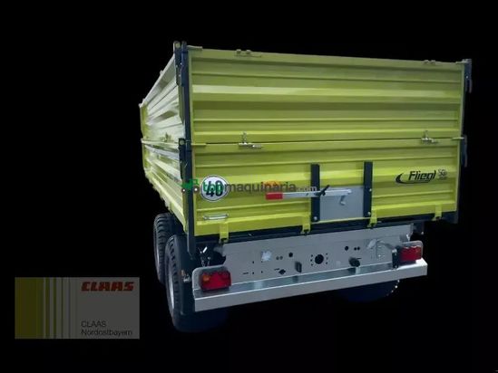 Volquet - Fliegl - tdk 140 vr fox tandem