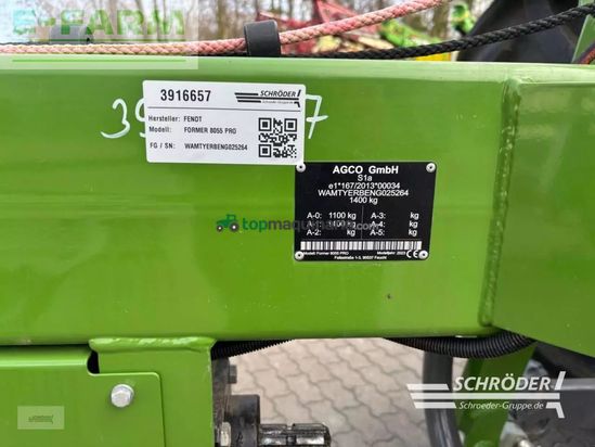 Rastrillo - Fendt - former 8055 pro