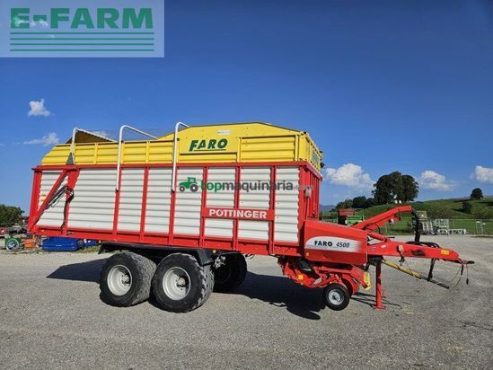 Cinta transportadora de forraje - Pöttinger - faro 4500