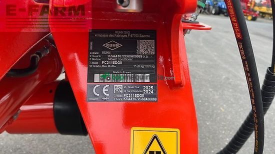 Cortacésped manual - Kuhn - fc 3115 d ff