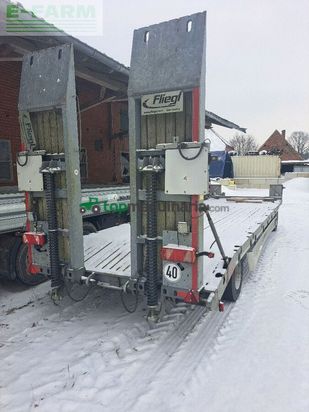 Remolqu agrícola - Fliegl - tieflader 2-achser