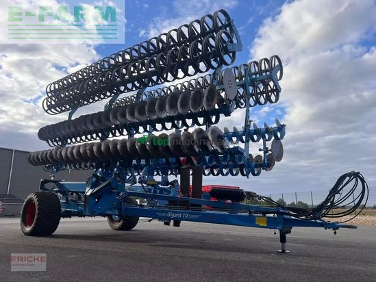 Grada de disco - Lemken - gigant 10/1200 mit heliodor 8/600