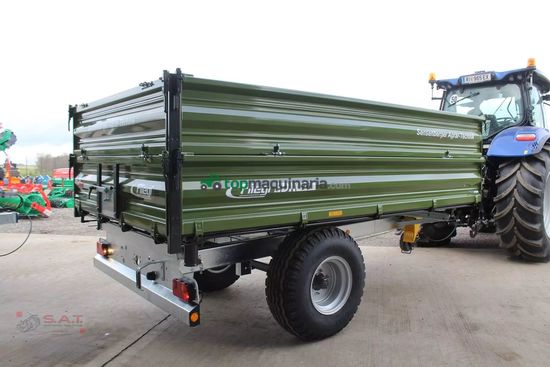 Volquet - Fliegl - einachs-dreiseitenkipper edk 70 fox