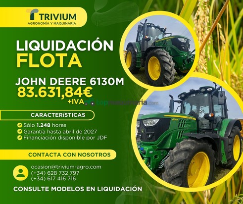 Tractor agrícola - John Deere - 6130M