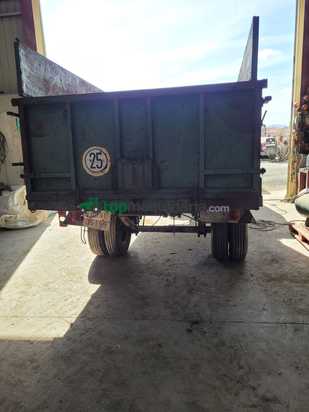 Remolque de 1 eje basculante 8000kgs