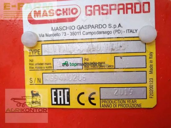 Combinado de siembra - Maschio - alitalia 300 + dominator 300