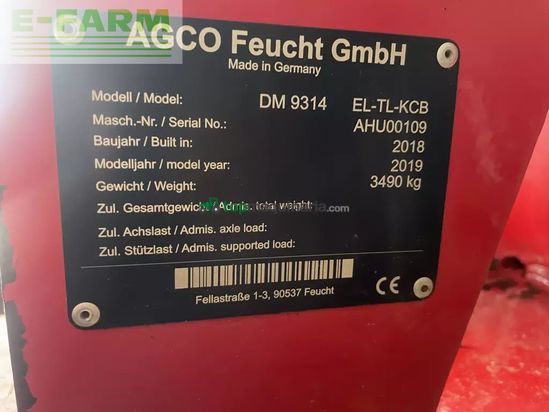 Cortacésped manual - Massey Ferguson - dm 9314 tl