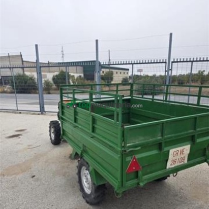 Motocultor Agria con remolque y accesorios fresa.