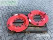 Tractor agrícola -  - anbausatz / adapterplatten radgewichte