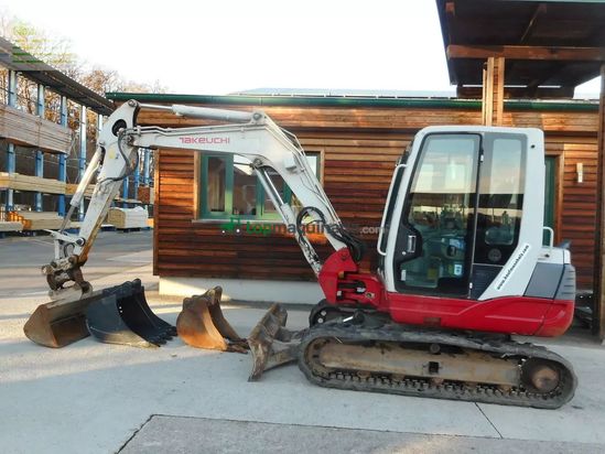 Excavadora - Takeuchi - tb 250 mit powertilt + hydr. sw + 3 löffel