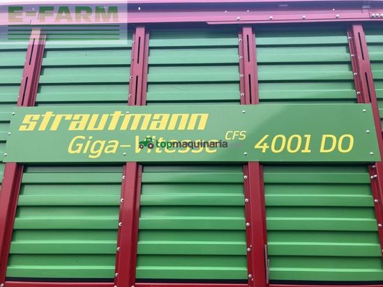 Cinta transportadora de forraje - Strautmann - giga vitesse 4001 do