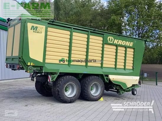 Remolqu agrícola - Krone - mx 370 gd