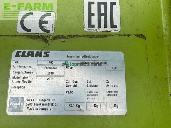 Cortacésped manual - Claas - corto 310 f