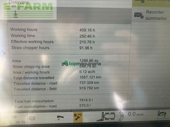 Cosechadora de Cereal - Claas - TRION 530