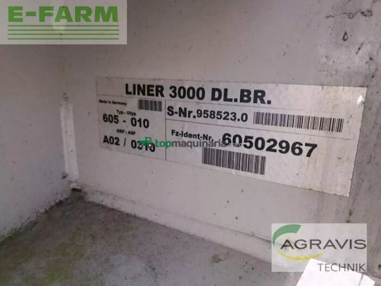 Rastrillo - Claas - liner 3000