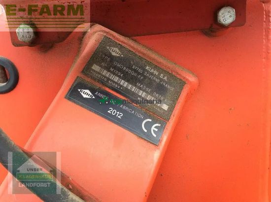 Cortacésped manual - Kuhn - gmd 800 gii